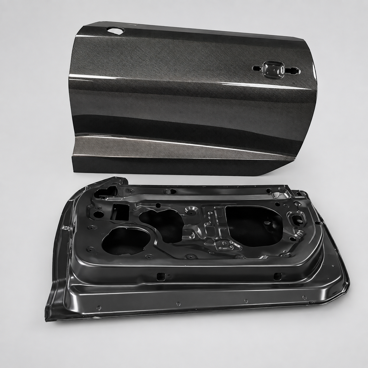 Dry Full Carbon Fiber Doors for Chevrolet Camaro by Stratec Systems