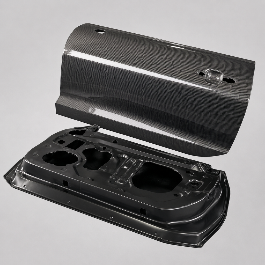 Dry Full Carbon Fiber Doors for Chevrolet Camaro by Stratec Systems