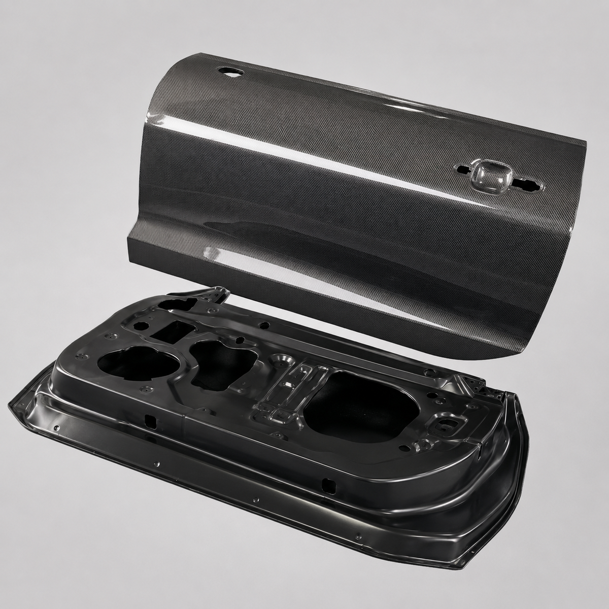 Dry Full Carbon Fiber Doors for Chevrolet Camaro by Stratec Systems