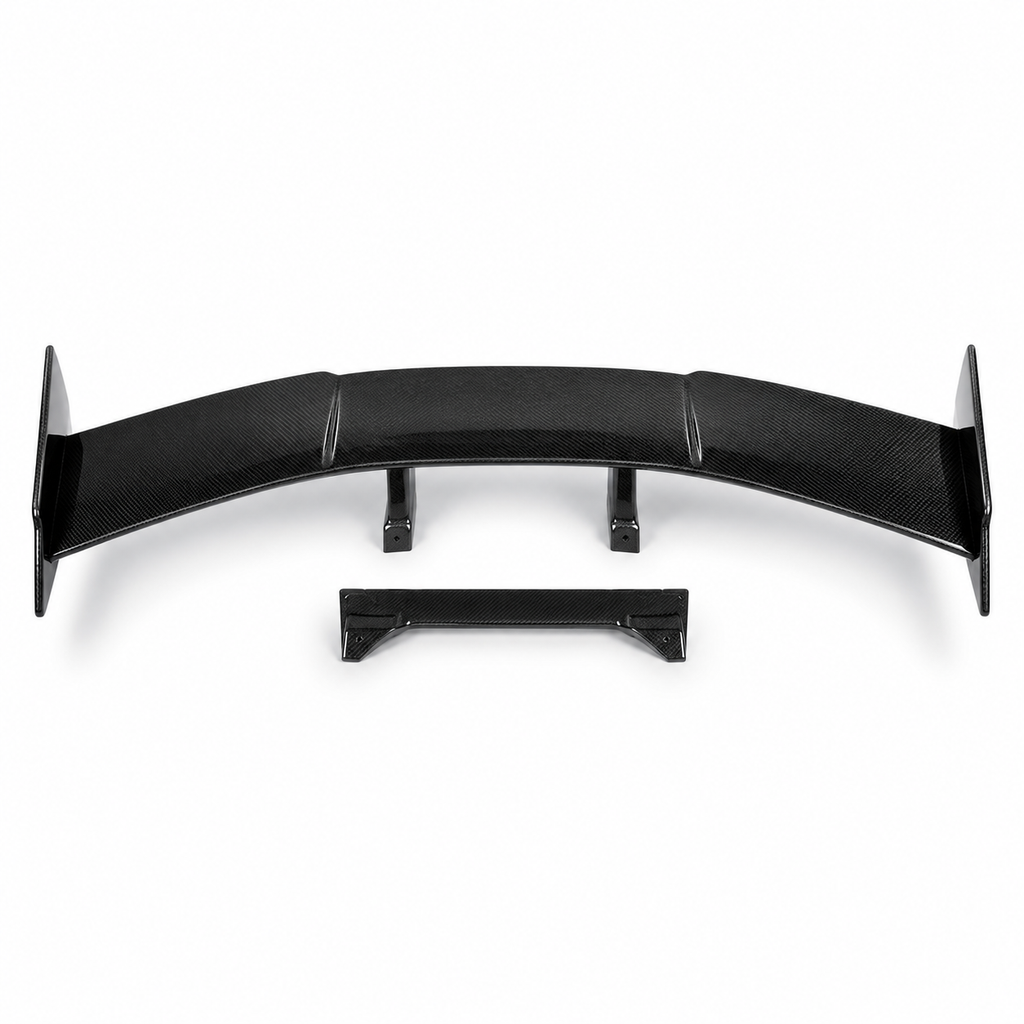 ZR1 Style Dry Carbon Fiber Rear Wing for Chevrolet Corvette C8 Z06 by Stratec Systems