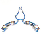 Titanium Valved Catback Exhaust System for Mercedes Benz S63 S63 Coupe C217 5.5T - Bull Boost Performance