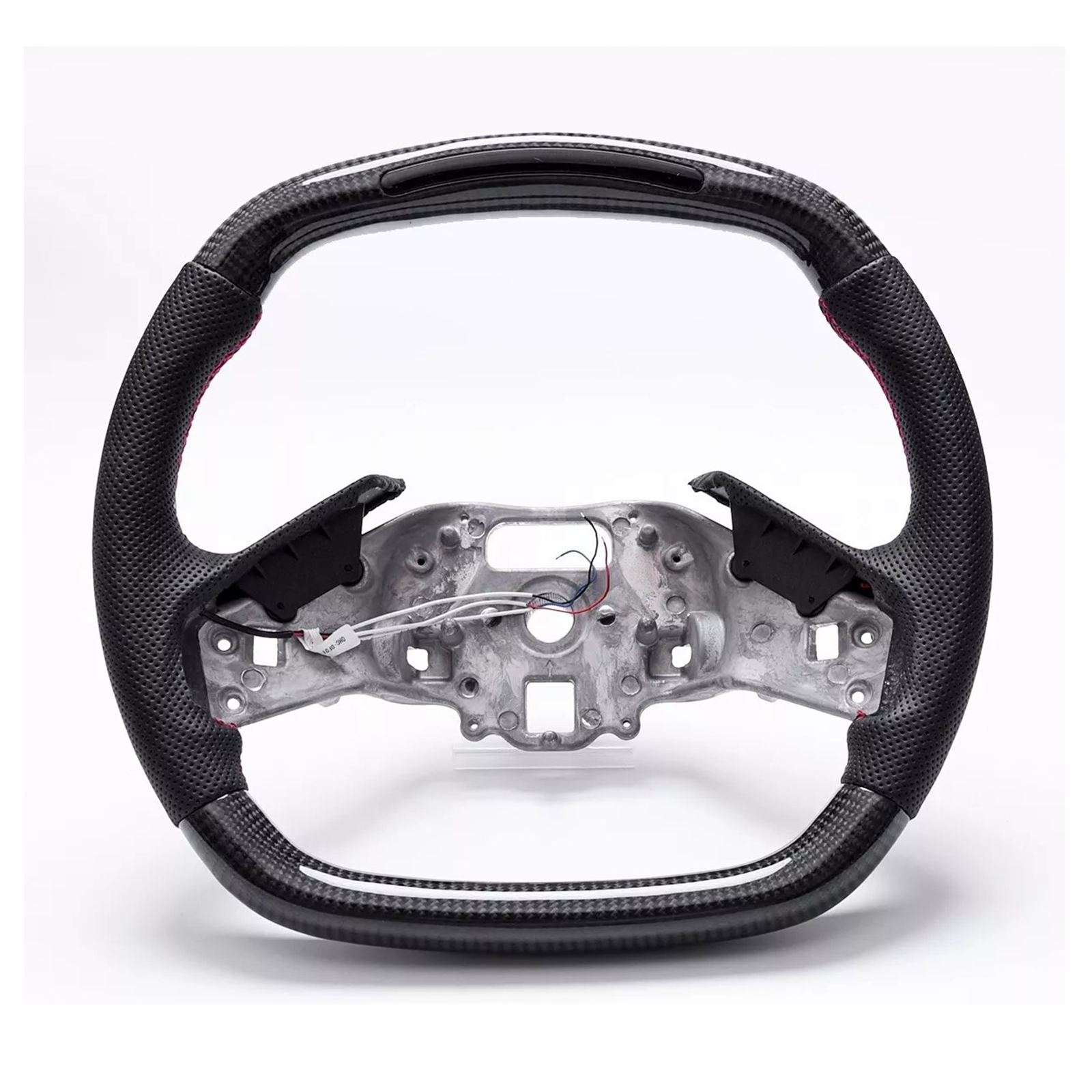OEM Carbon Fiber LED Heated Steering Wheel for Chevrolet Corvette C8 Z51 Z06 - Bull Boost Performance
