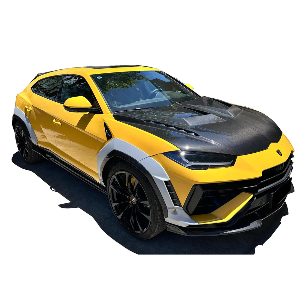 1016 Style Dry Carbon Fiber Fender Flares Wide Body for Lamborghini Urus by Stratec Systems