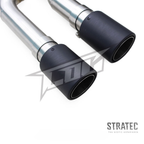 Valved Stainless Steel Catback Exhaust System for Jaguar F‑TYPE V8 5.0T - Bull Boost Performance