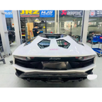 OEM Style Dry Carbon Fiber Front Lip and Rear Diffuser for Lamborghini Aventador LP740 - Bull Boost Performance