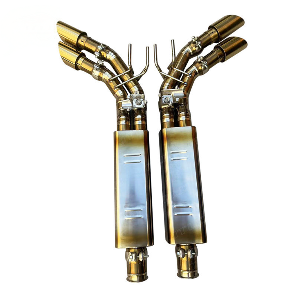 Titanium Catback Exhaust System for Mercedes Benz G63 W465 4.4T - Bull Boost Performance