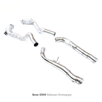 High Flow Catted T304 Stainless Downpipe for Mercedes Benz G500 W463A 4.0T - Bull Boost Performance