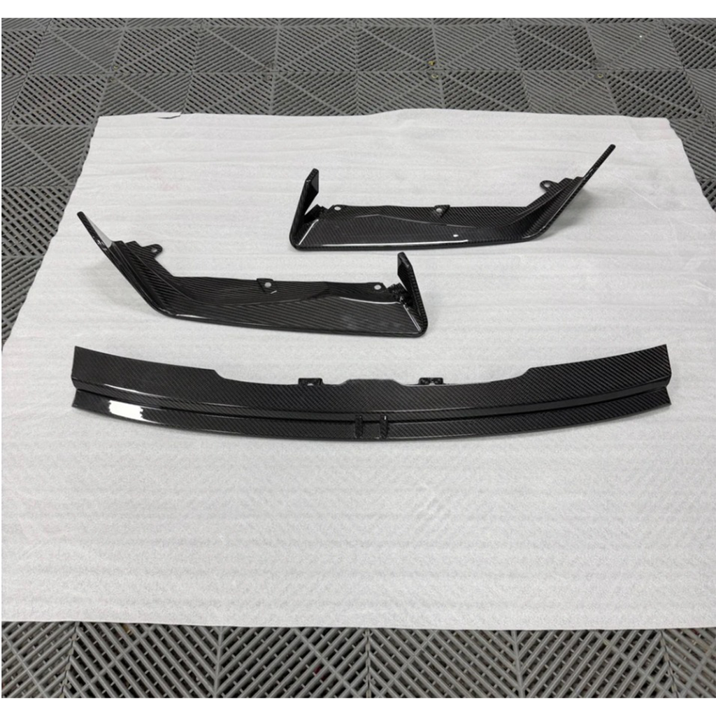Prepreg Carbon Fiber AD Style Front Lip for BMW G80 G81 G82 G83 M3 M4 - Bull Boost Performance