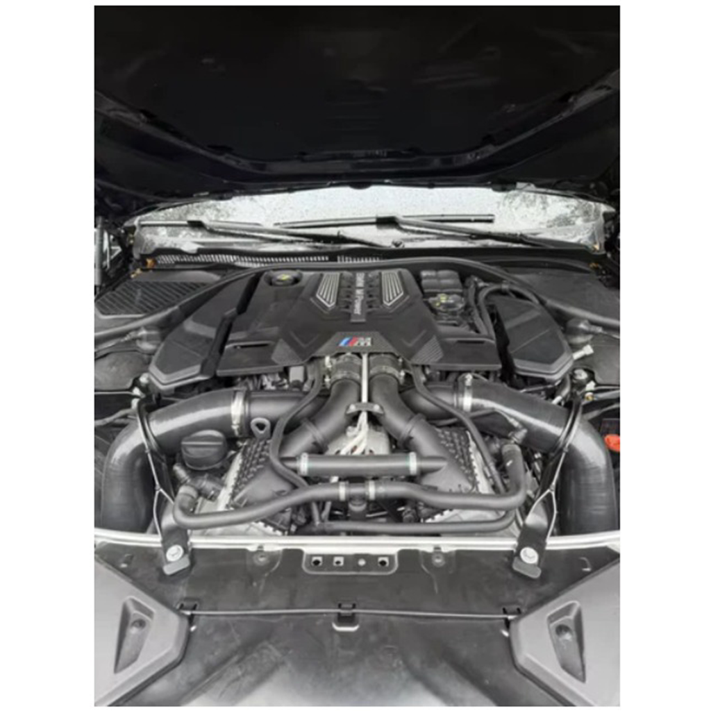 Dry Carbon Fiber Front Mount Intake System for BMW F90 F91 F92 F93 M5 M8 S63 - Bull Boost Performance