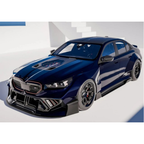 Carbon Fiber Engine Cover Bonnet Transparent Window for BMW G90 M5 - Bull Boost Performance