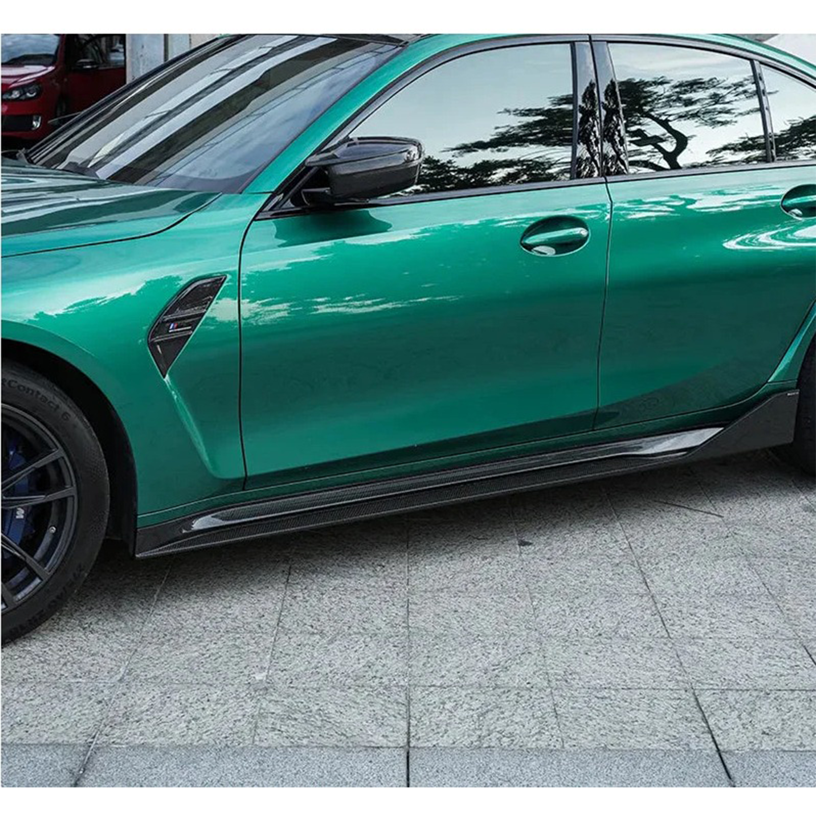 Prepreg Carbon Fiber PT Style Side Skirts for BMW G80 M3 G82 G83 M4 - Bull Boost Performance
