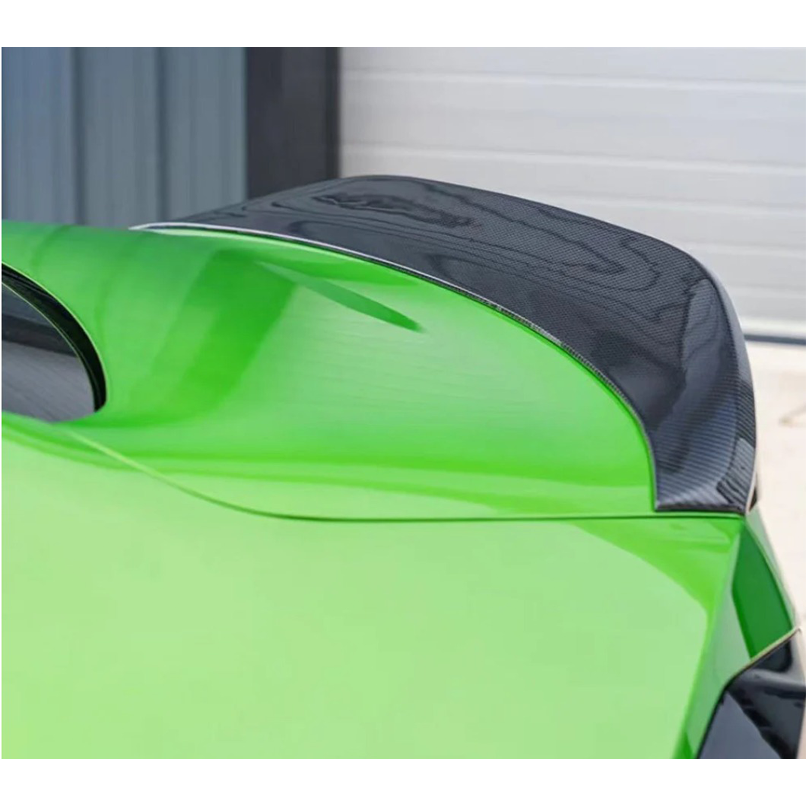 CT Style Carbon Fiber Rear Trunk Spoiler for BMW G87 M2 - Bull Boost Performance