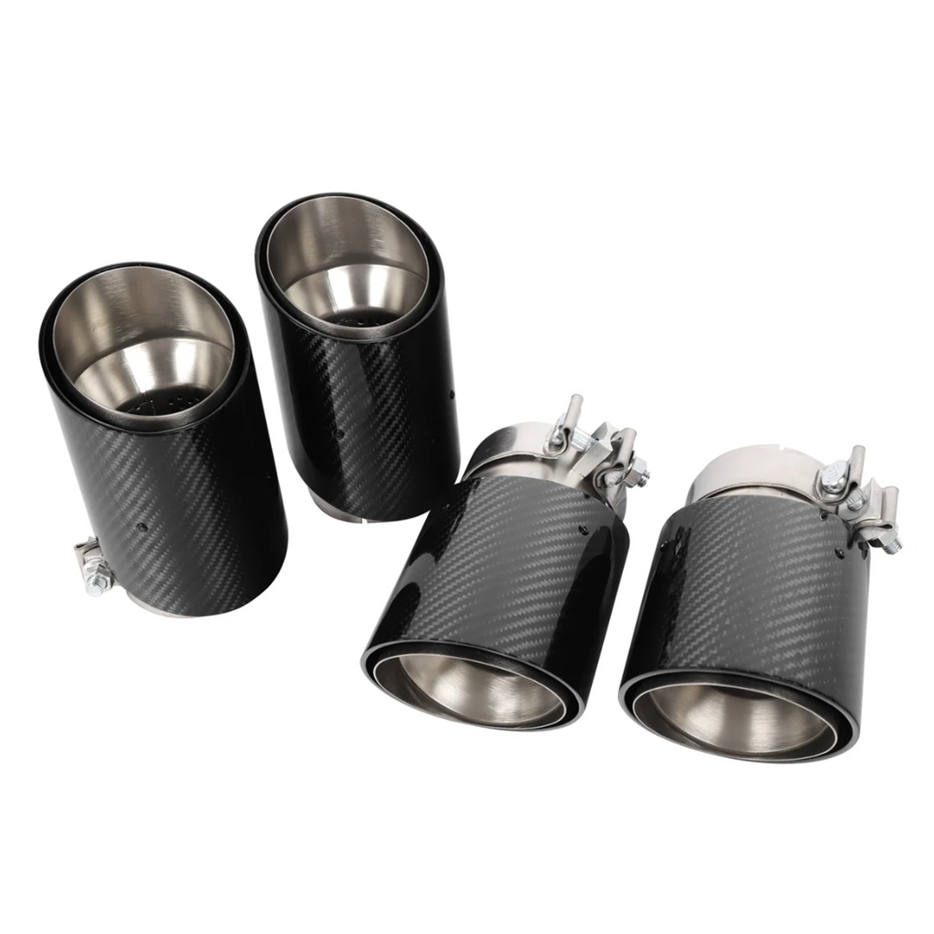 Carbon Fiber Exhaust Tips for BMW G90 G99 M5 - Bull Boost Performance