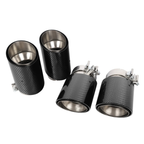 Carbon Fiber Exhaust Tips for BMW G90 G99 M5 - Bull Boost Performance
