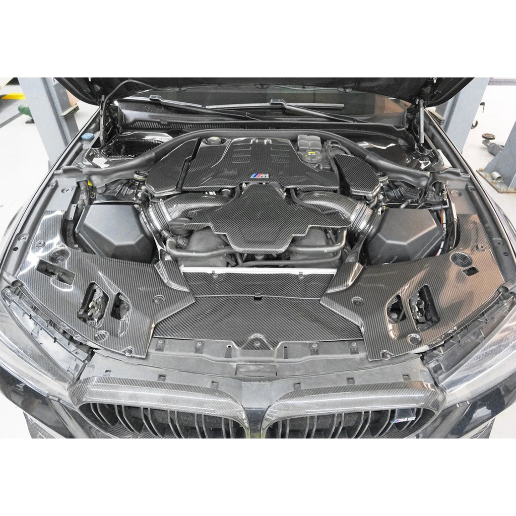 Carbon Fiber Upper Engine Cover for BMW F90 M5 - Bull Boost Performance