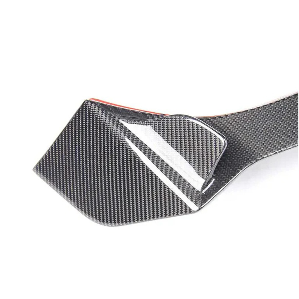 Prepreg Carbon Fiber Rear Corner Splitter Canards for Ferrari F8 by Stratec Systems