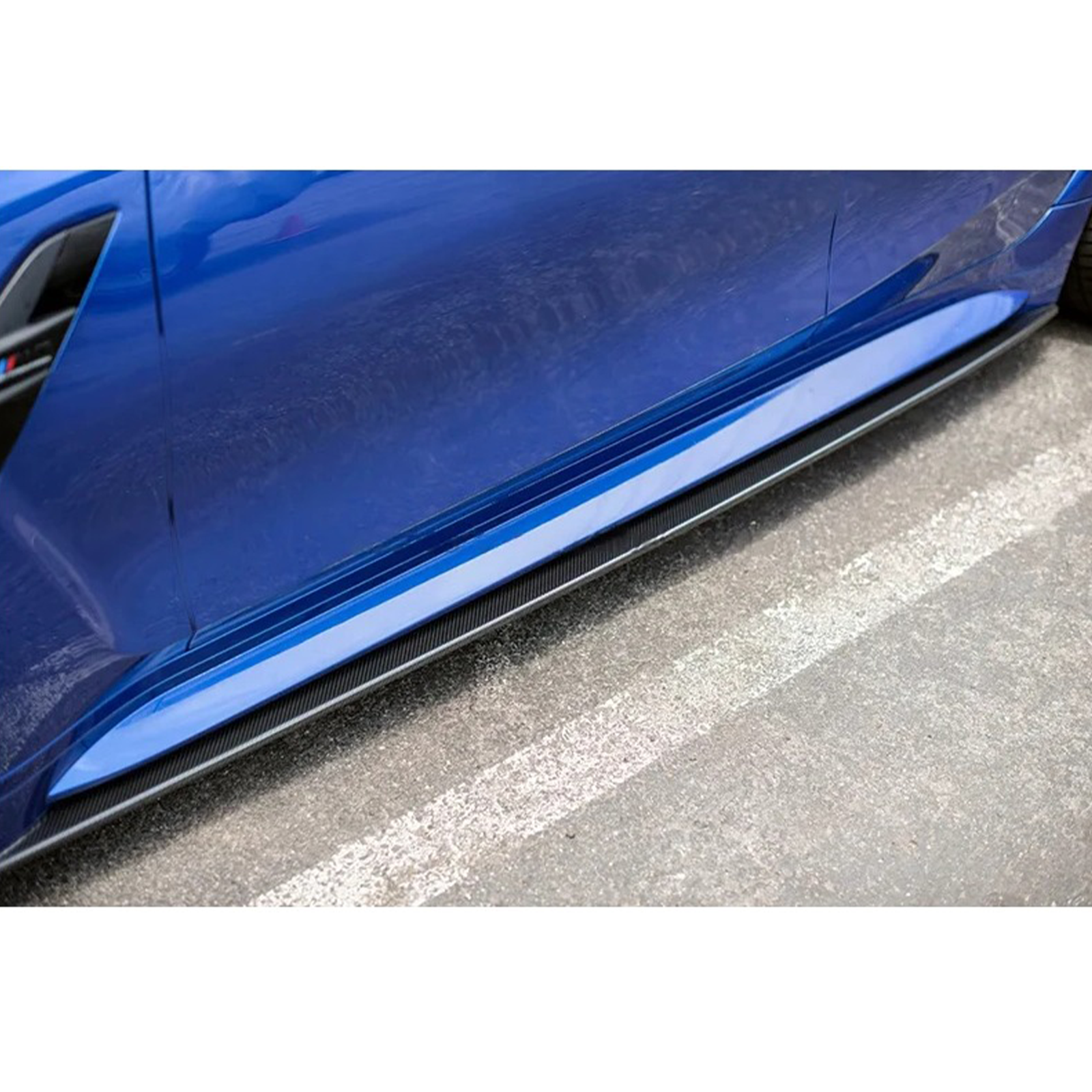 Carbon Fiber Side Skirts Extension for BMW G80 M3 G82 G83 M4 - Bull Boost Performance