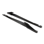 Carbon Fiber Side Skirt Extensions for Ferrari 488 by Stratec Systems