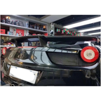 Carbon Fiber Rear Spoiler Wing for Ferrari 458 by Stratec Systems