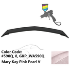 2016-2019 Cadillac ATS Sedan V Style Trunk Spoiler Wing ABS
