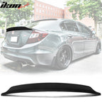 2012-2015 Honda Civic Duckbill V2 Style Rear Trunk Spoiler PP