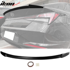 2021-2025 Hyundai Elantra 4DR Sedan M4 Rear Trunk Spoiler Wing ABS