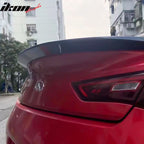 2017-2022 Infiniti Q60 X Style High Kick Rear Trunk Spoiler Wing ABS