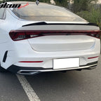 2021-2023 Kia K5 V Style Rear Trunk Spoiler Wing Lip ABS