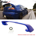 2008-2017 Mitsubishi Lancer Evolution 10 X Trunk Spoiler Wing Lip ABS