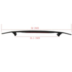 Universal Rear Spoiler Wing With 3rd Brake Light Ikon Style Trunk Wing