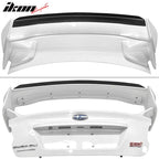 2015-2021 Subaru WRX STI Matte Black Top Gurney Flap Trunk Spoiler FRP