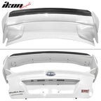 2008-2014 Subaru WRX STi Transparent Smoke Top Gurney Flap Acrylic