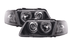 Audi A3 (8L) Black Angel Eye Headlights (1996-2000)