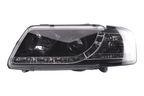 Audi A3 (8L) Black LED Headlights with Daytime Running Lights  (1996-2000)