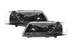 Audi A3 (8L) Black LED Headlights with Daytime Running Lights  (1996-2000)