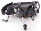 Audi A3 (8L) Black LED Headlights with Daytime Running Lights  (1996-2000)