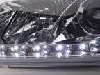 Audi A3 (8P / 8PA) Chrome LED Headlights with Daytime Running Lights (2003 - 2007)