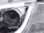 Audi A3 (8P 8PA) Chrome LED Headlights with Daytime Running Lights (2003-2008)