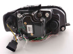 Audi A3 (8P 8PA) Chrome LED Headlights with Daytime Running Lights (2003-2008)