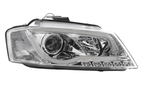 Audi A3 (8P 8PA) Chrome LED Headlights with Daytime Running Lights (2008-2012)