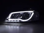 Audi A3 (8P 8PA) Chrome LED Headlights with Daytime Running Lights (2008-2012)