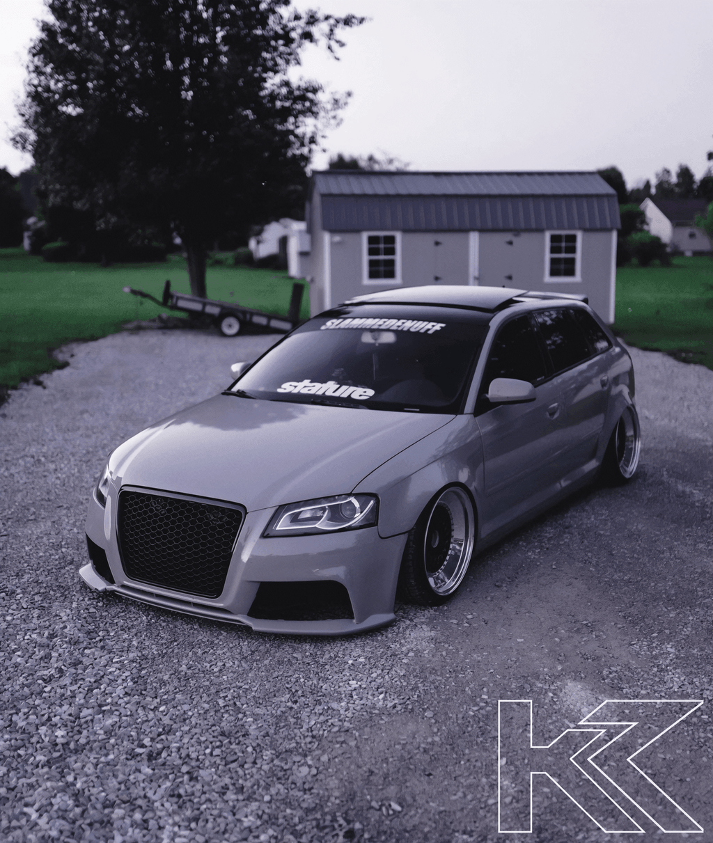 Audi A3 (8p) Hatchback Smoked/Clear LED Tail Lights (2004-2008)