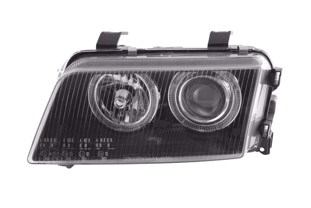 Audi A4 (B5 8D) Black Angel Eye Headlights (1995-1999)