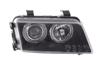 Audi A4 (B5 8D) Black Angel Eye Headlights (1995-1999)