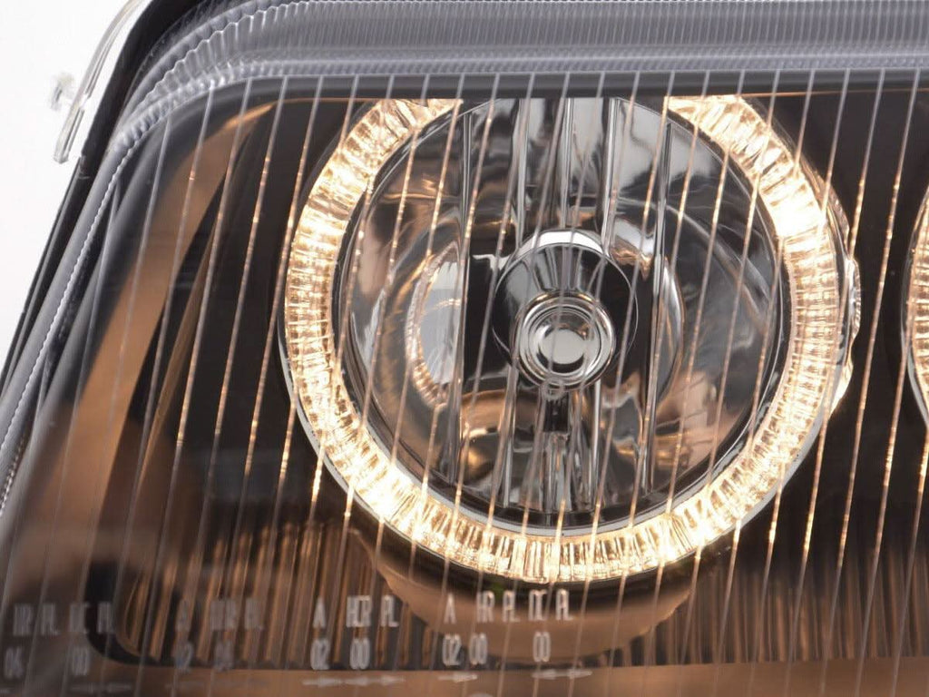 Audi A4 (B5 8D) Black Angel Eye Headlights (1995-1999)