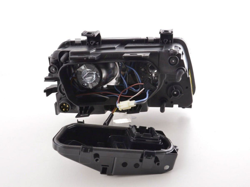 Audi A4 (B5 8D) Black Angel Eye Headlights (1995-1999)
