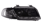 Audi A4 (B5 8D) Black LED Headlights with Daytime Running Lights (1995-1999)