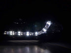 Audi A4 (B5 8D) Black LED Headlights with Daytime Running Lights (1999-2001)