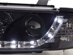 Audi A4 (B5 8D) Black LED Headlights with Daytime Running Lights (1999-2001)