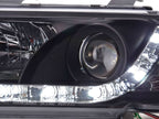 Audi A4 (B5 8D) Black LED Headlights with Daytime Running Lights (1999-2001) - With R87 approval
